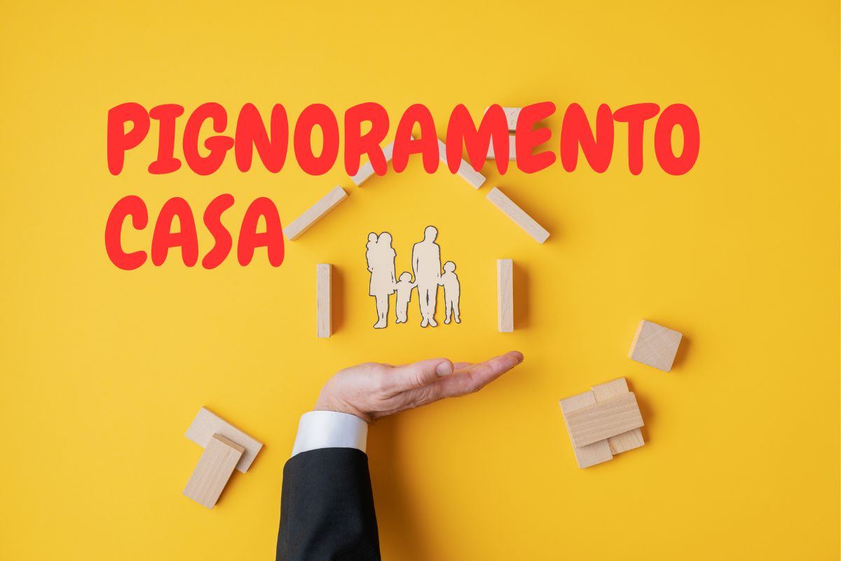 vivere casa pignorata