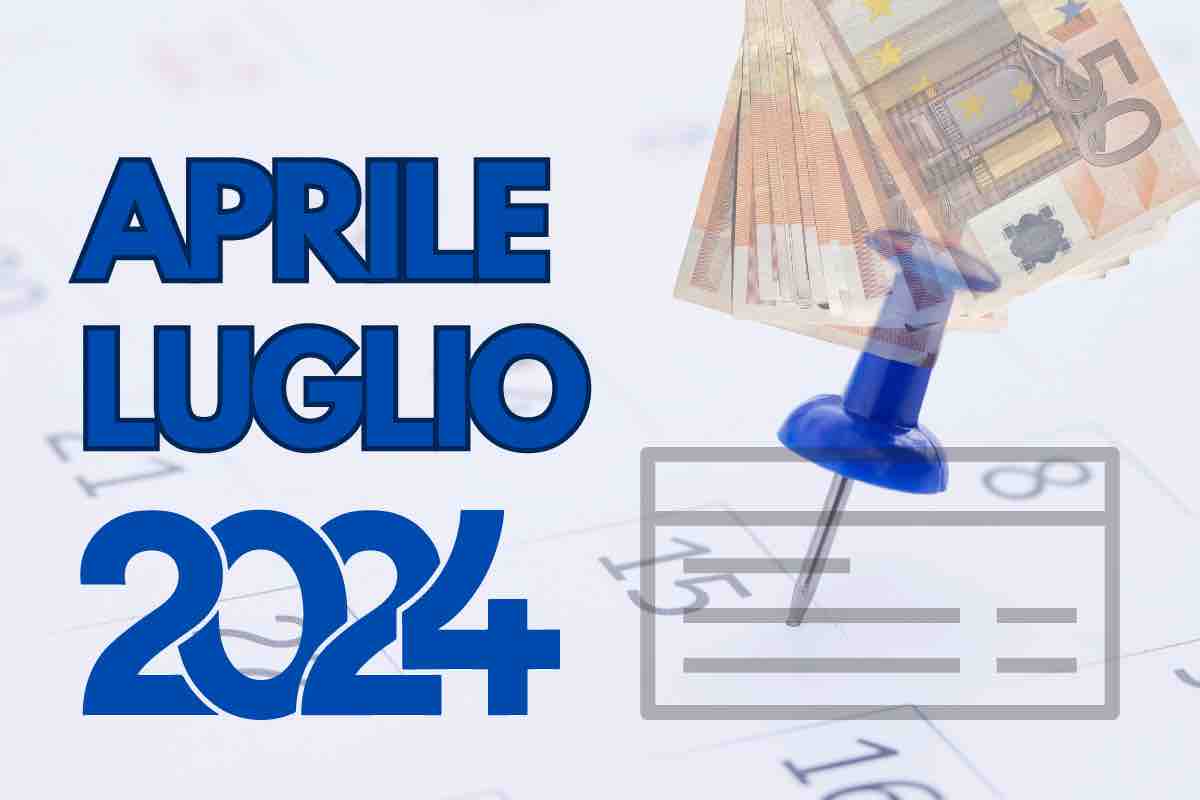 Busta paga aprile e luglio