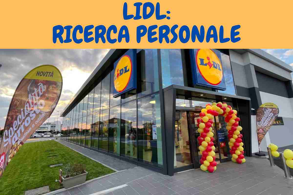 Lidl ricerca personale per i suoi negozi