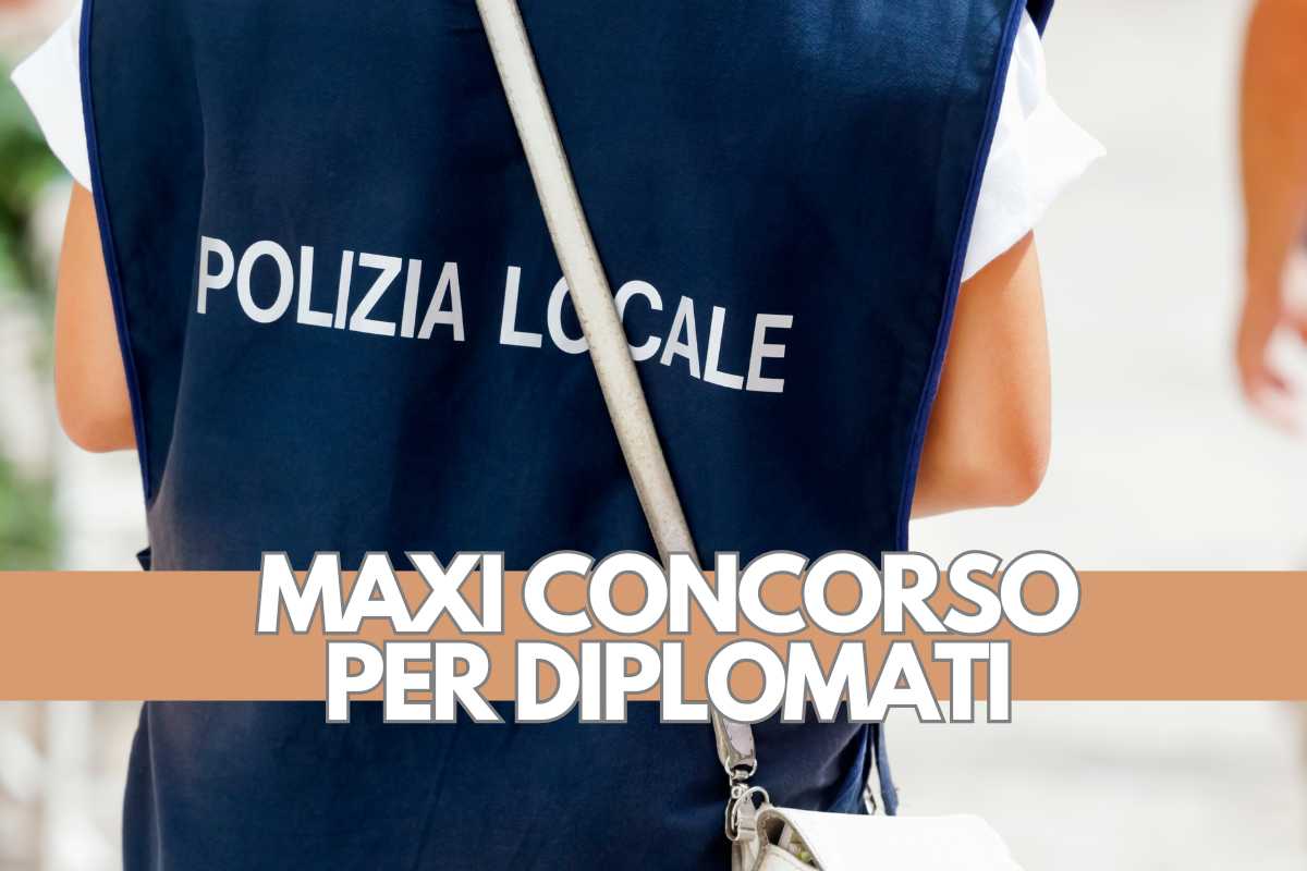 maxi concorso della polizia locale