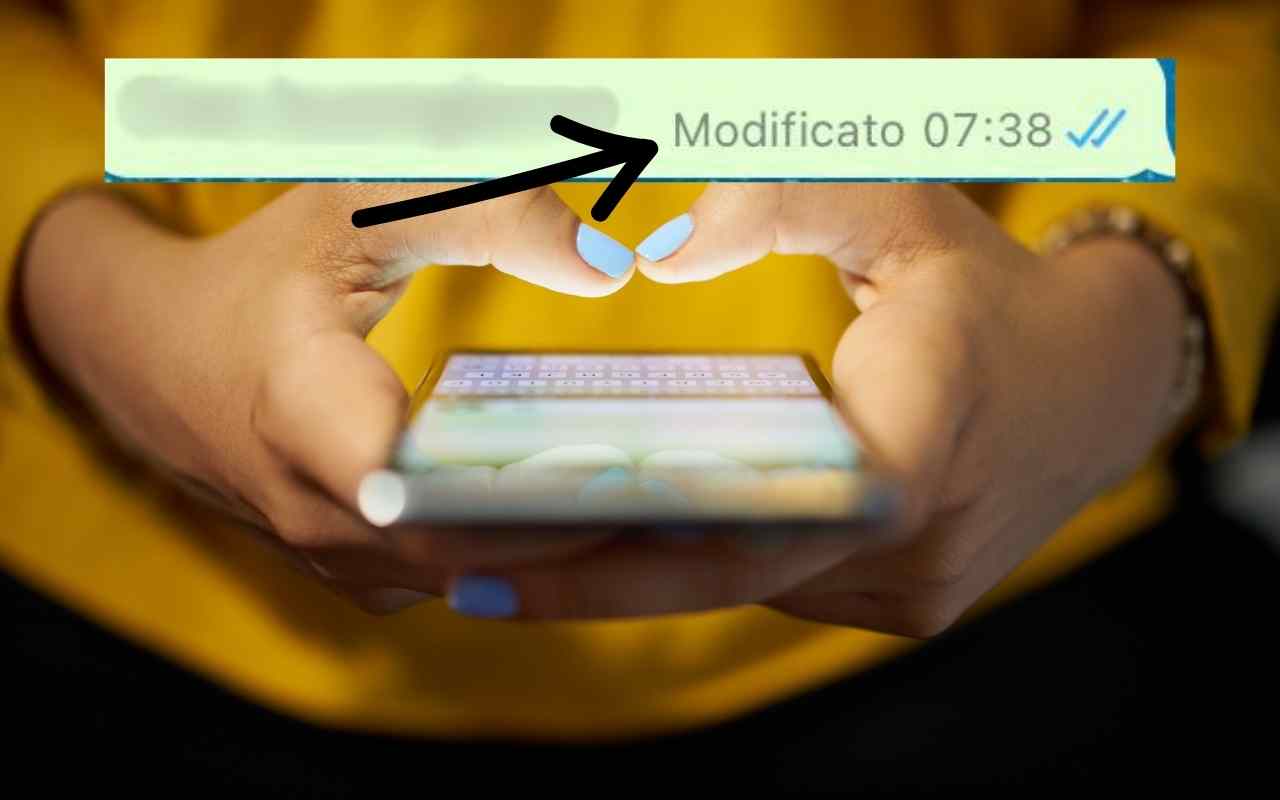 messaggio modificato Whatsapp 