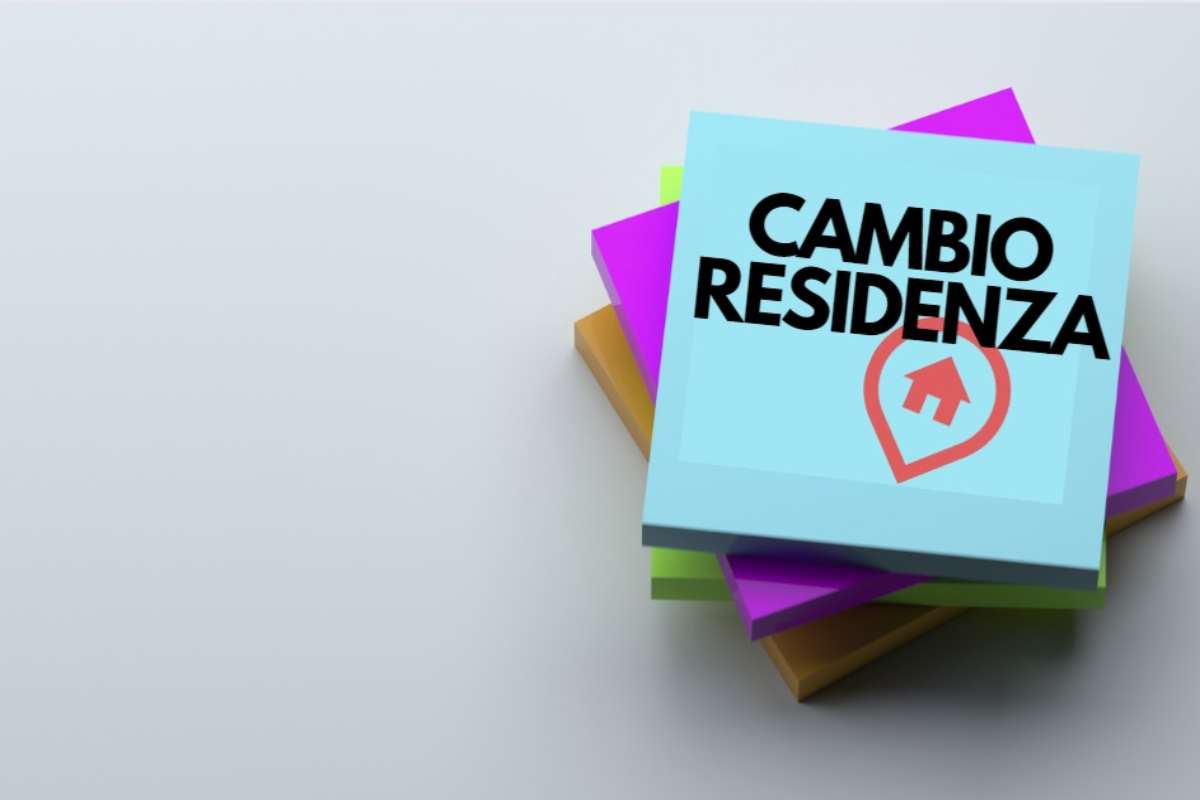 Cambio residenza non comunicato sanzione