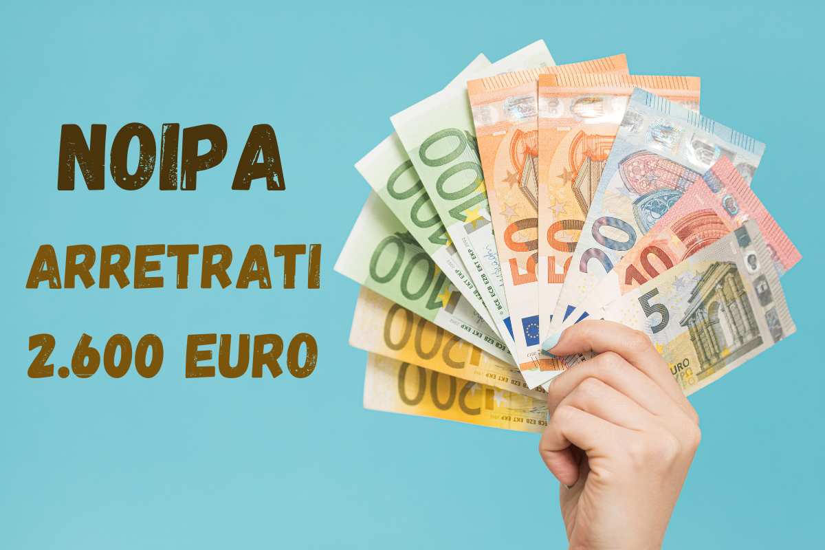 NoiPA arretrati 2.600 euro