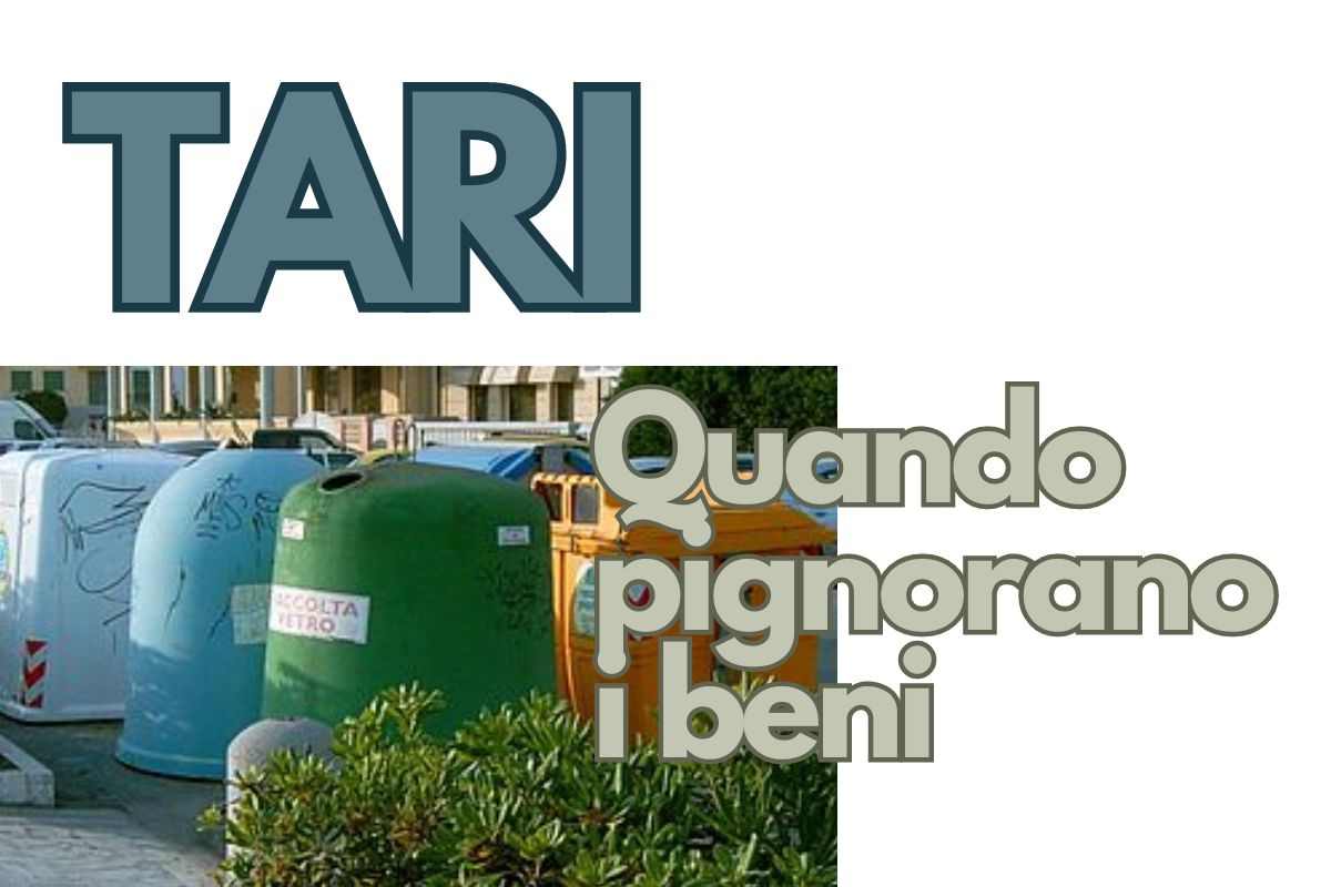 TARI e beni pignorati