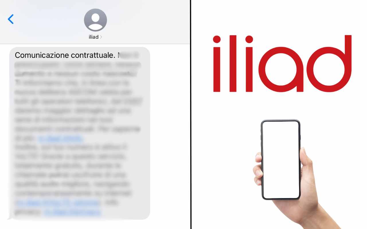 comunicazione Iliad