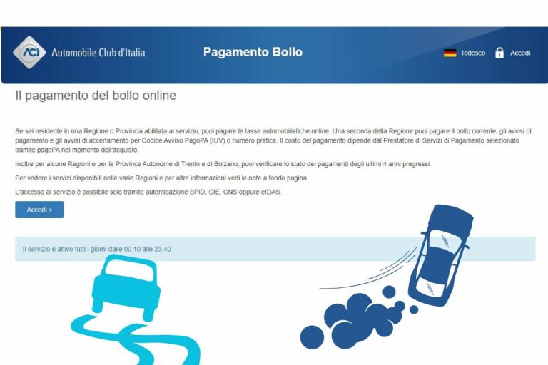 Bollo auto, come pagarlo online: i passaggi da seguire