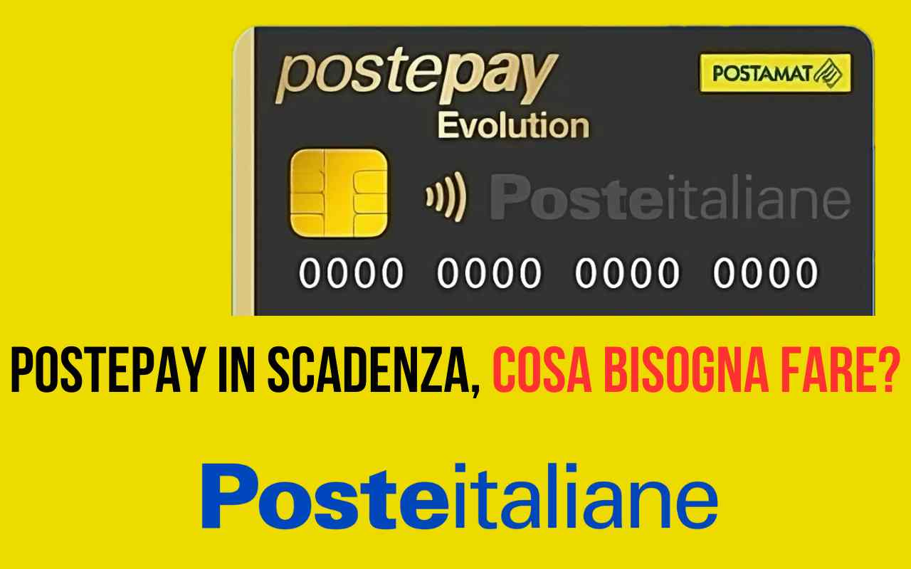 Postepay in scadenza